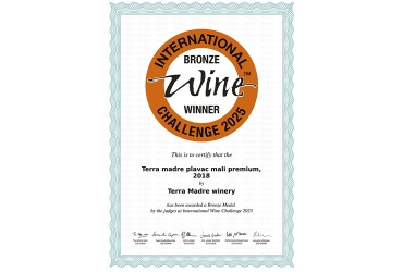Bronca za Terra Madre Plavac mali Premium